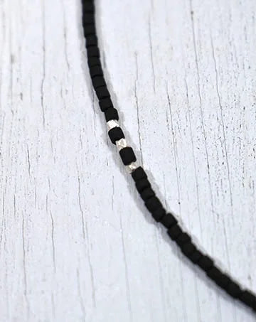 Long Necklace Black