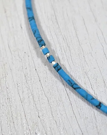 Long Necklace Turquoise