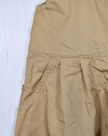 【sale】バルーンガウチョサロペット Beige　110cm-120cm,125cm-135cm