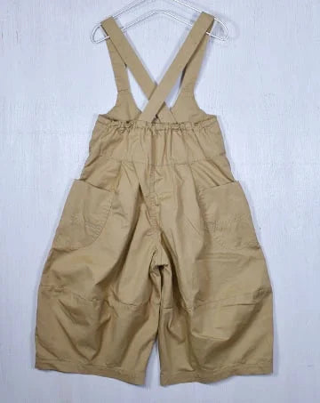 【sale】バルーンガウチョサロペット Beige　110cm-120cm,125cm-135cm