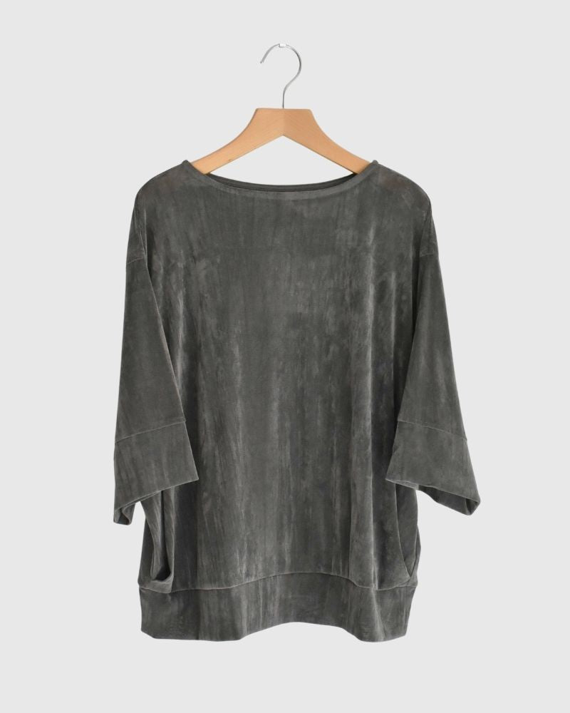 TULLE FLOCKY プルオーバー CharcoalGray