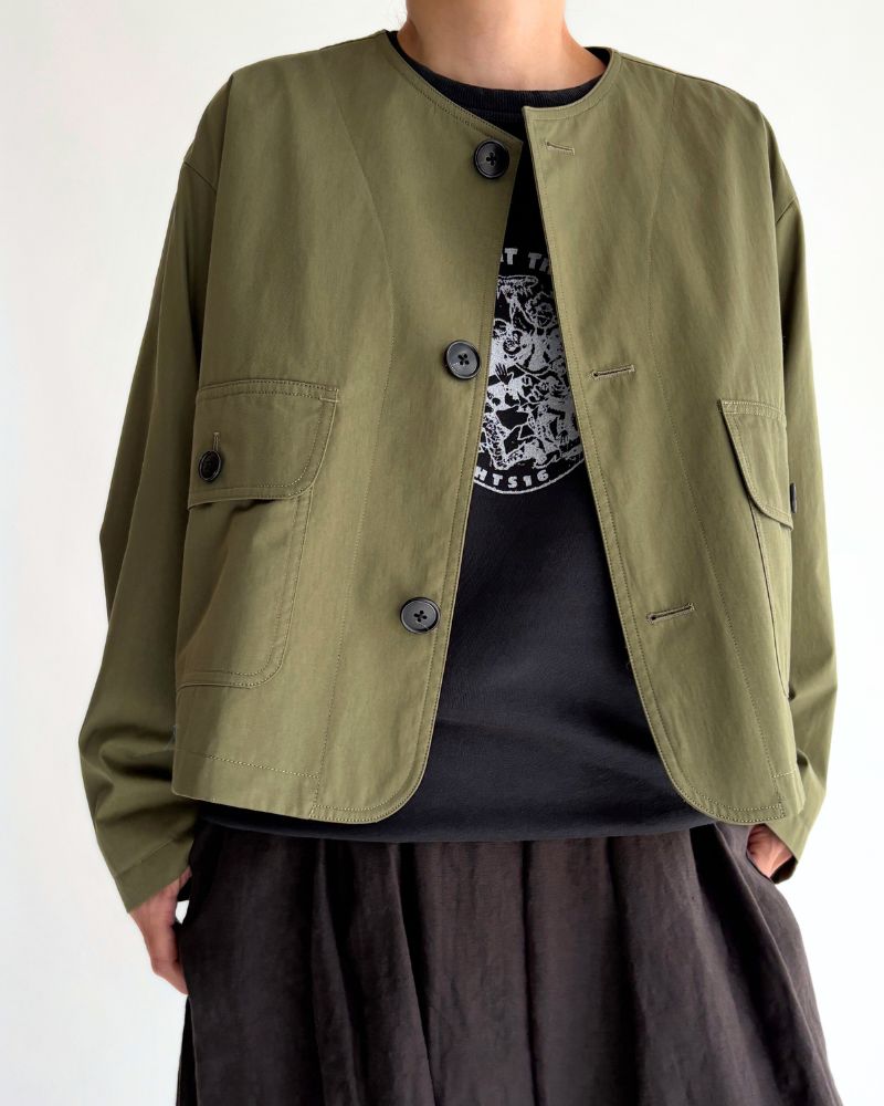 ROCKY-GABA カラーレスジャケット Khaki