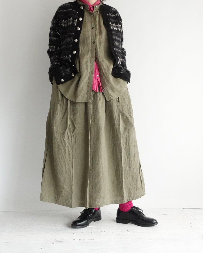 ノルディックニットカーディガン Black