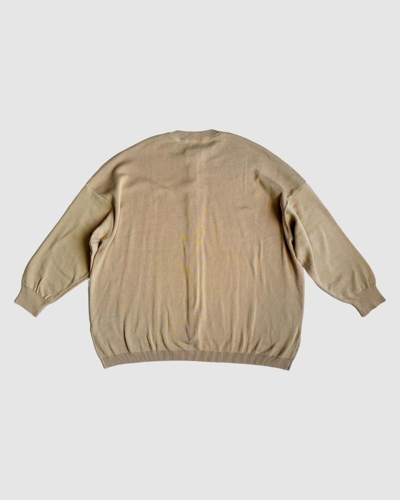【予約】A/W TT166b コットンでできたニットカーディガン（8月）