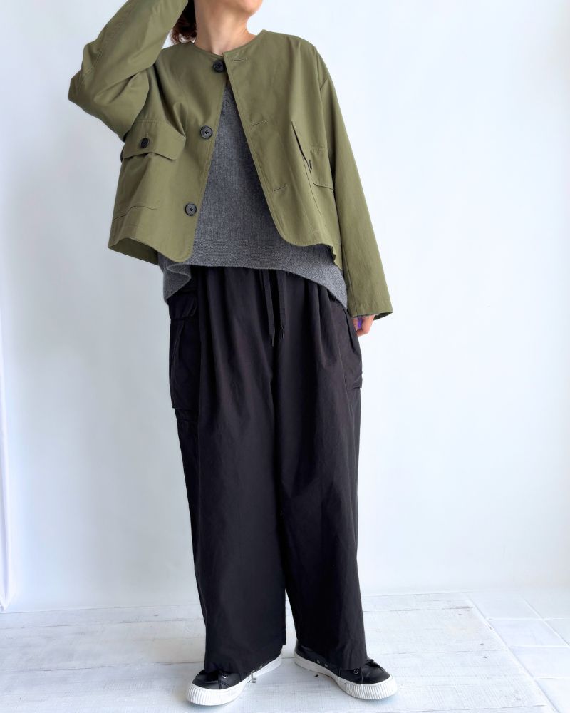 ユニセックスカーゴパンツ Black