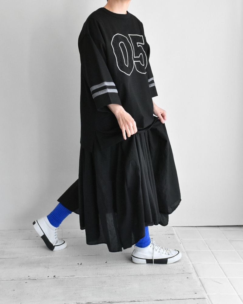 2WAYナンバリングトップ 'KEATS' Black