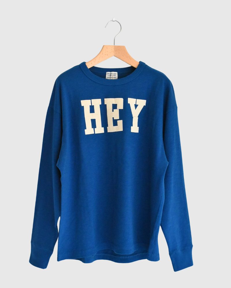 HEY ロングスリーブTシャツ Navy