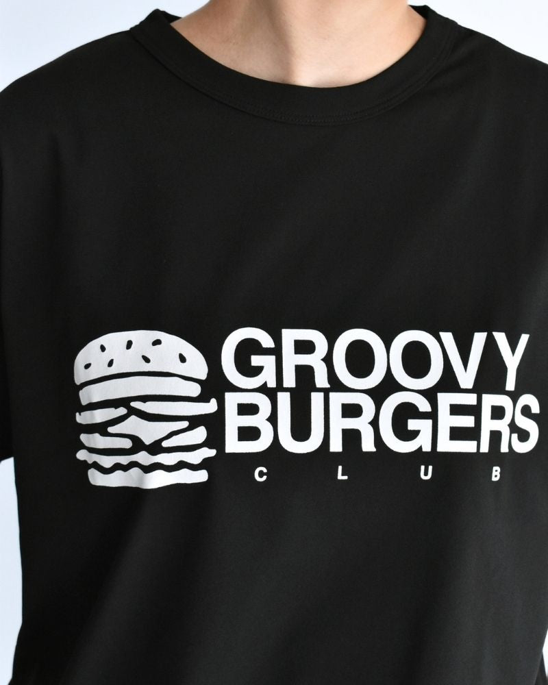 PTT GROOVY BURGERS Tシャツ (MENS) Black