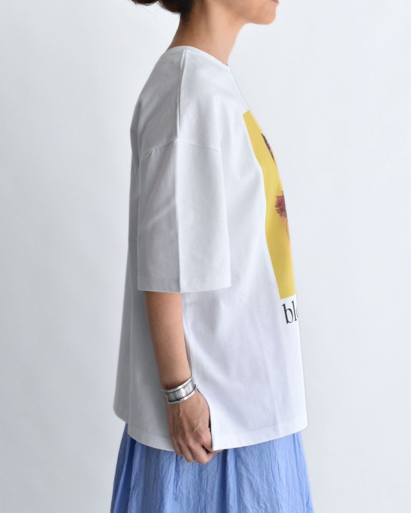2Way プリントTシャツ OffWhite
