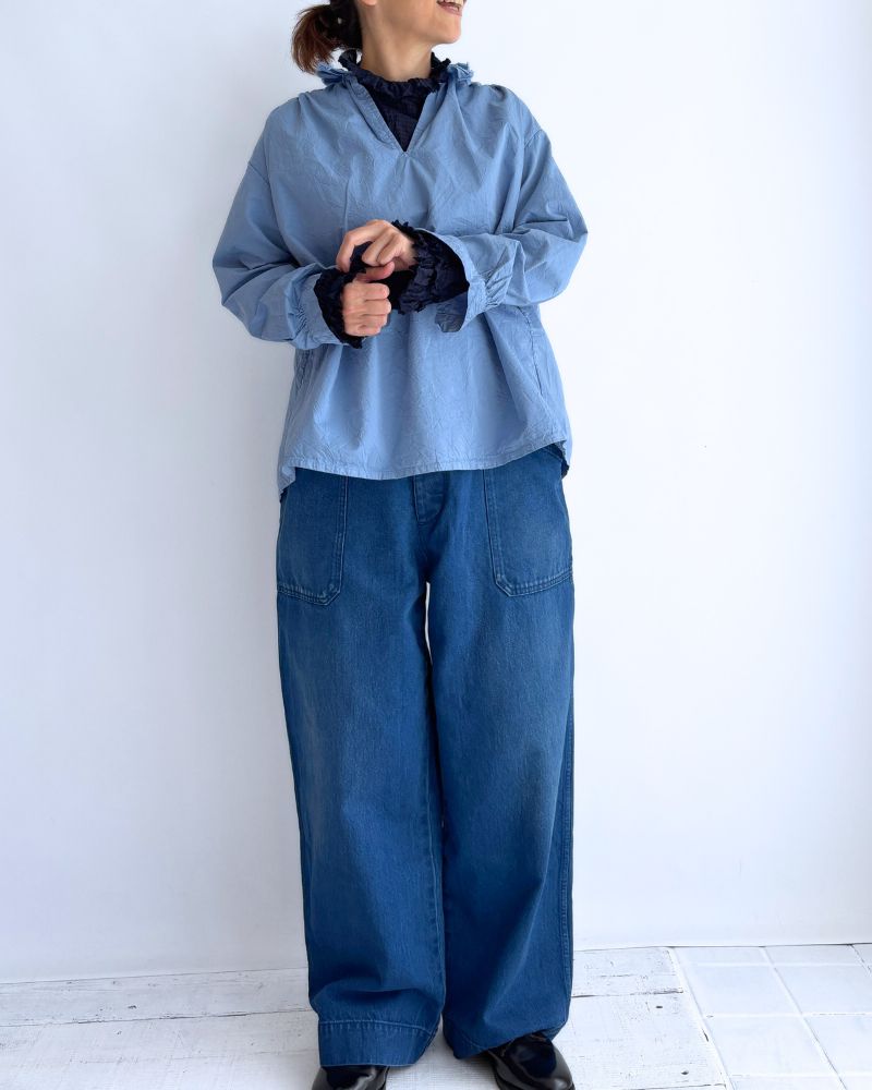 Favoriteブラウス DarkBlue