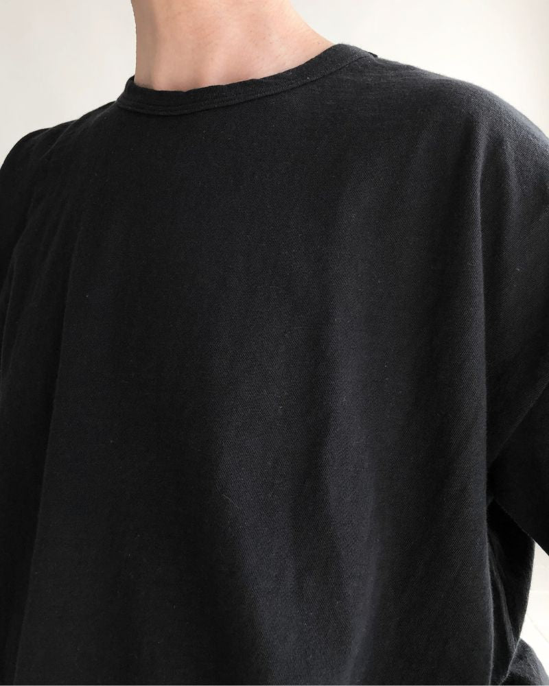 ジャージー プルオーバー Black