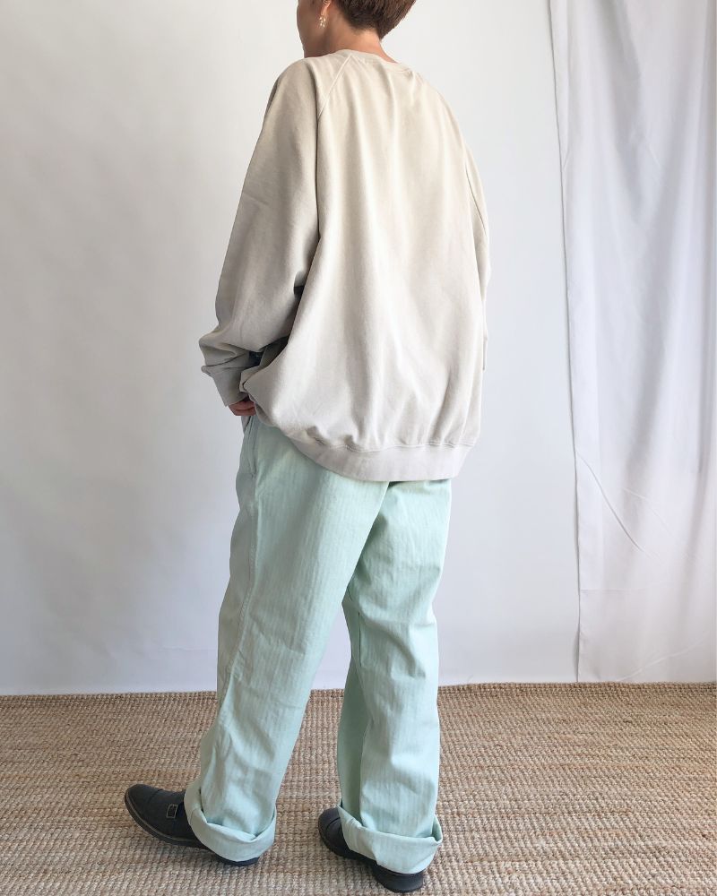 裏毛スウェット Beige