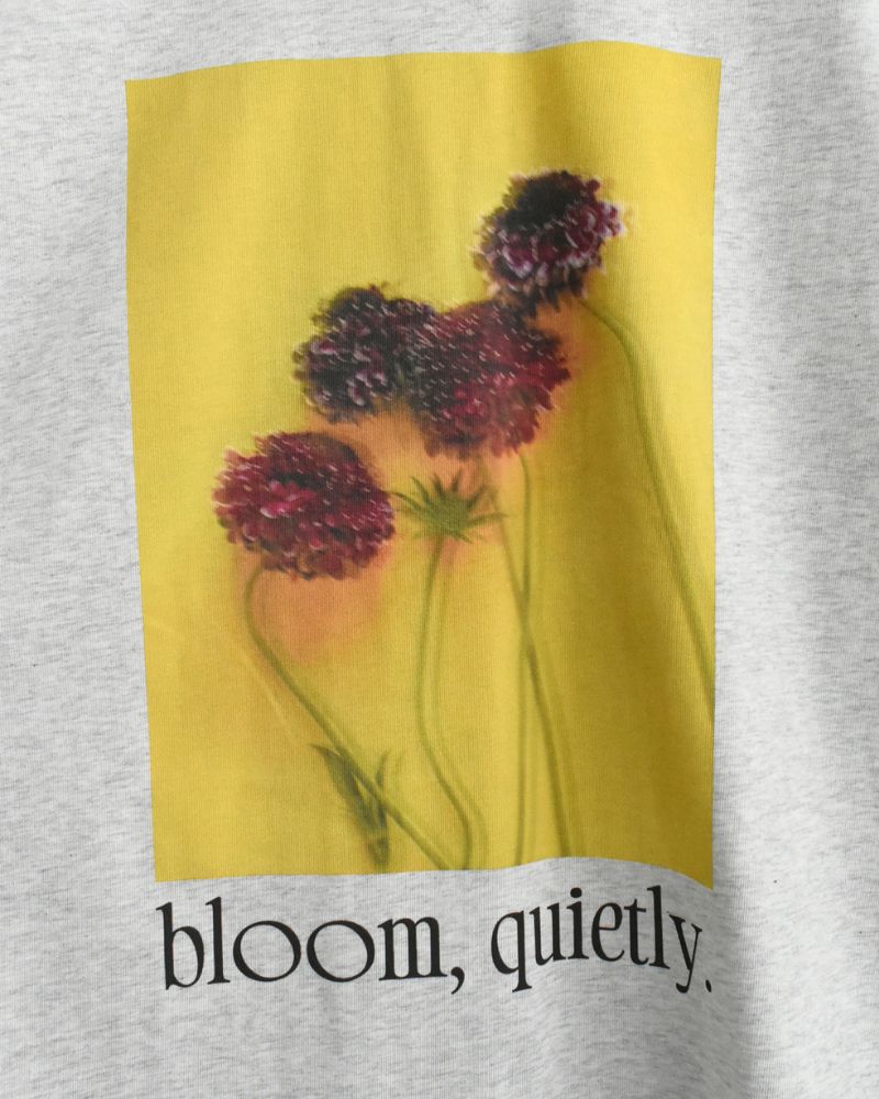 2Way プリントTシャツ AshGray
