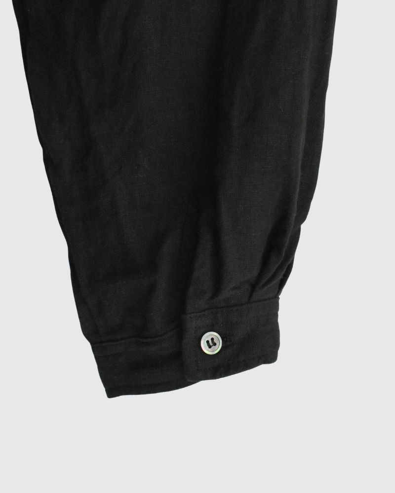 フレンチリネンシャツ Black
