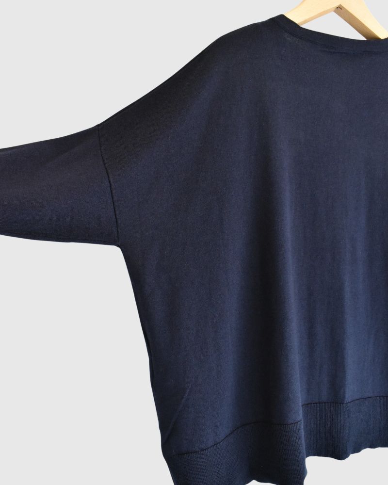 5COL 2WAY カーディガン InkNavy