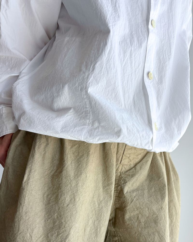 ドロストシャツ White