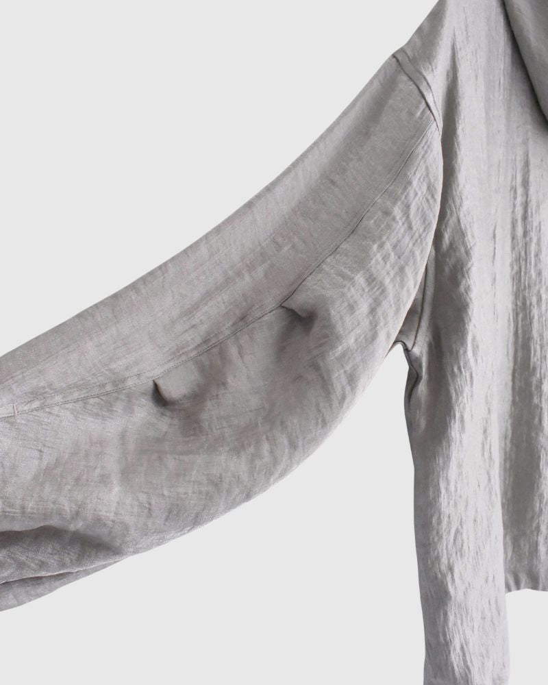 シャイニー フーディブルゾン LightPurple