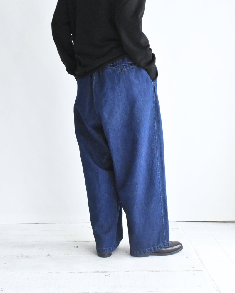 デニムタックパンツ StoneWash
