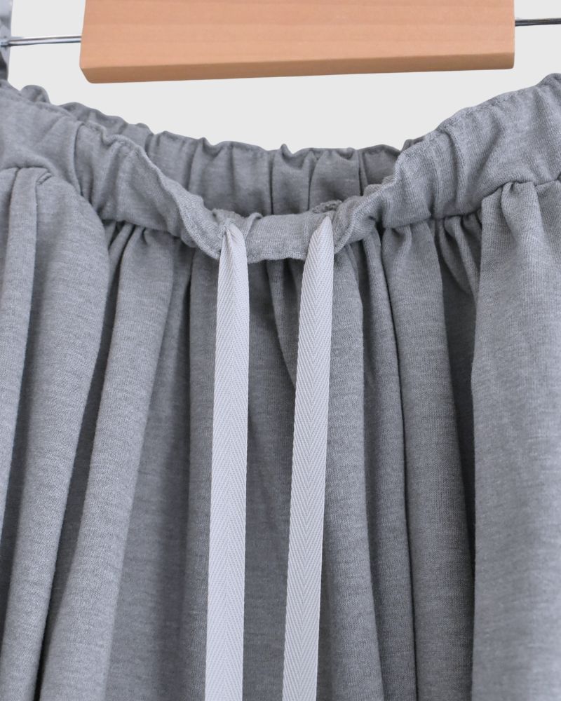 UVカット ギャザースカート Gray