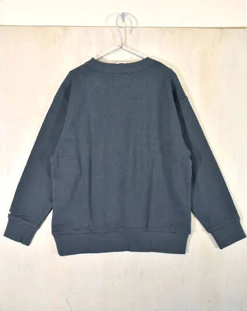 【sale】ORGANIC HONEYCOMB C/N TEE Blue　130cm