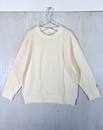 【sale】ORGANIC HONEYCOMB C/N TEE OffWhite　130cm