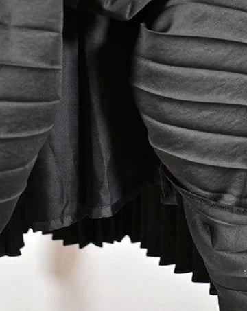 【sale】ACCORDION SKIRT "RITS" Black