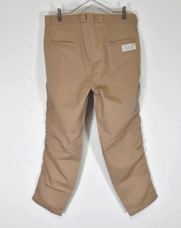 【sale】SIDE SHIRRING TROUSERS”MAX" Beige