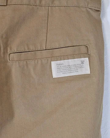 【sale】SIDE SHIRRING TROUSERS”MAX" Beige