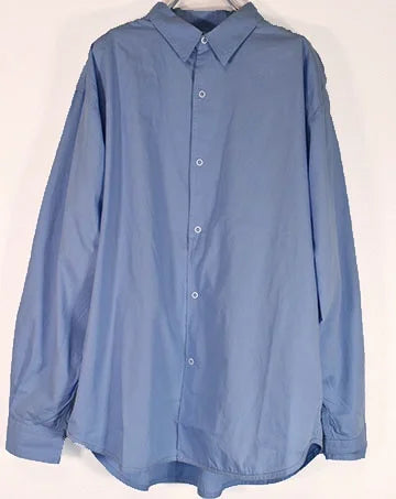 【sale】THREE NEEDLE STITCH UTILITY SHIRT "PACAS" Blue