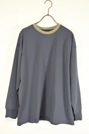 【sale】OG CLEAR COTTON CLERIC L/S TEE Ocean　1