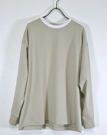 【sale】OG CLEAR COTTON CLERIC L/S TEE MgGray　1,2