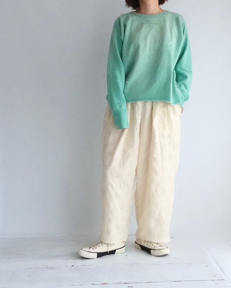 ビンテージウラケダブルガゼットプルオーバー LightGreen