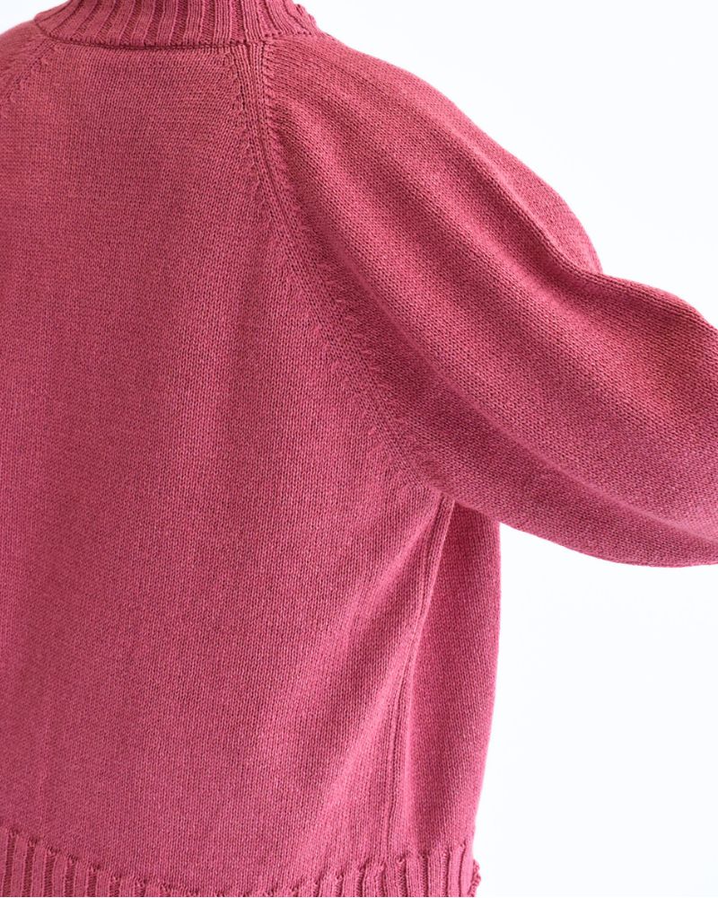 ラグランスリーブカーディガン Pink