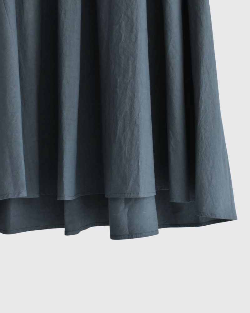 スキッパーフレアドレス DarkGreen