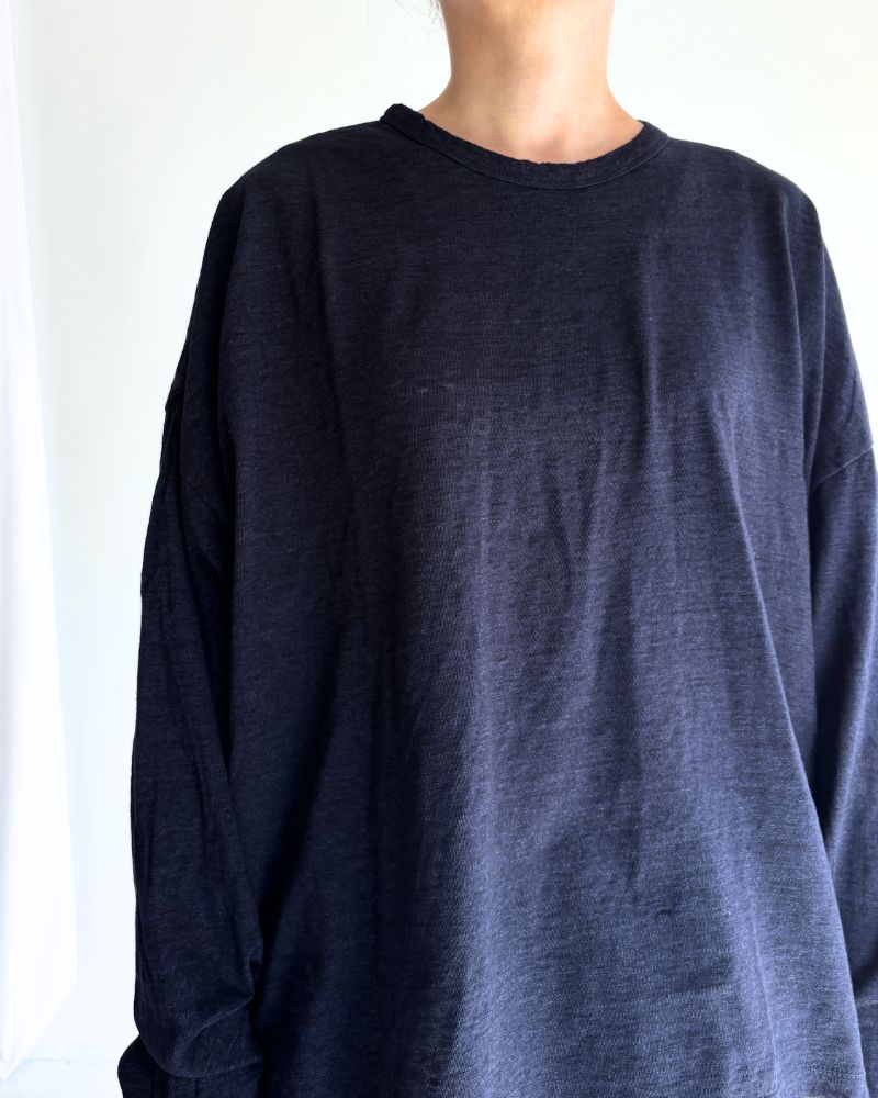 ジャージー ルーズプルオーバー
