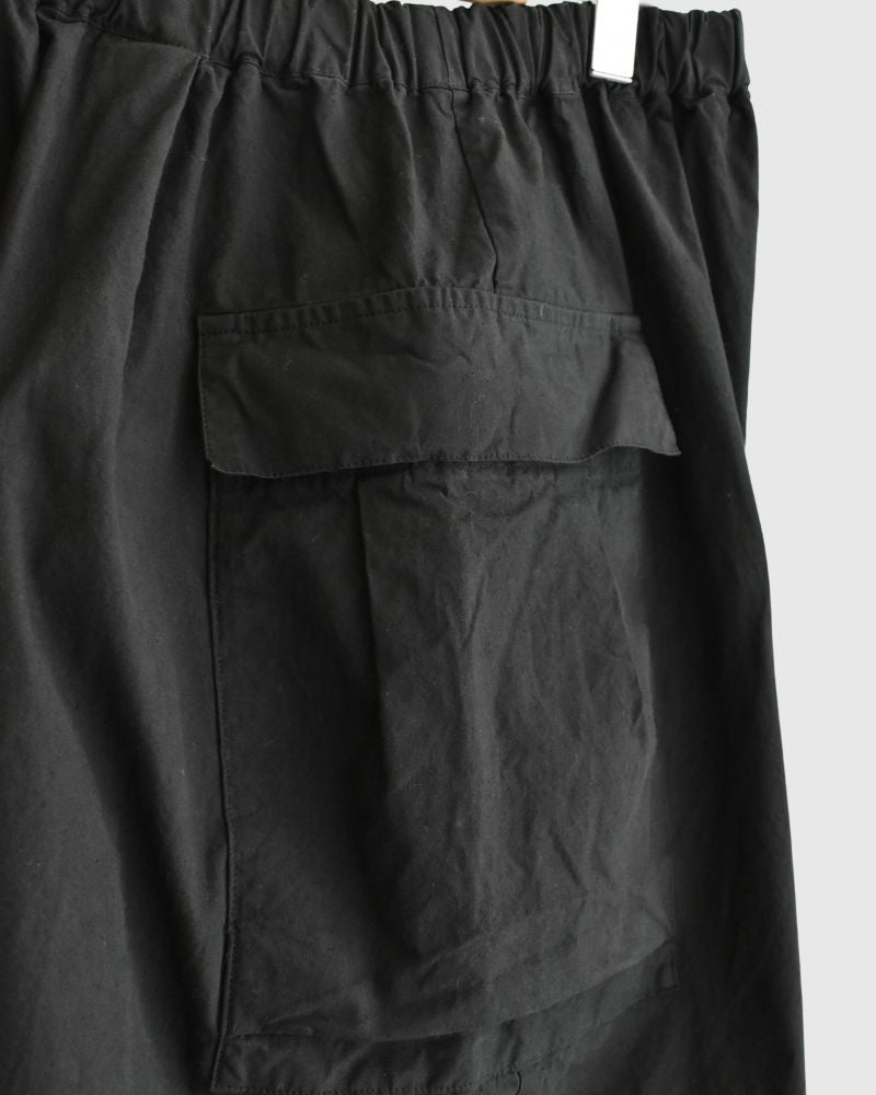 ユニセックスカーゴパンツ Black