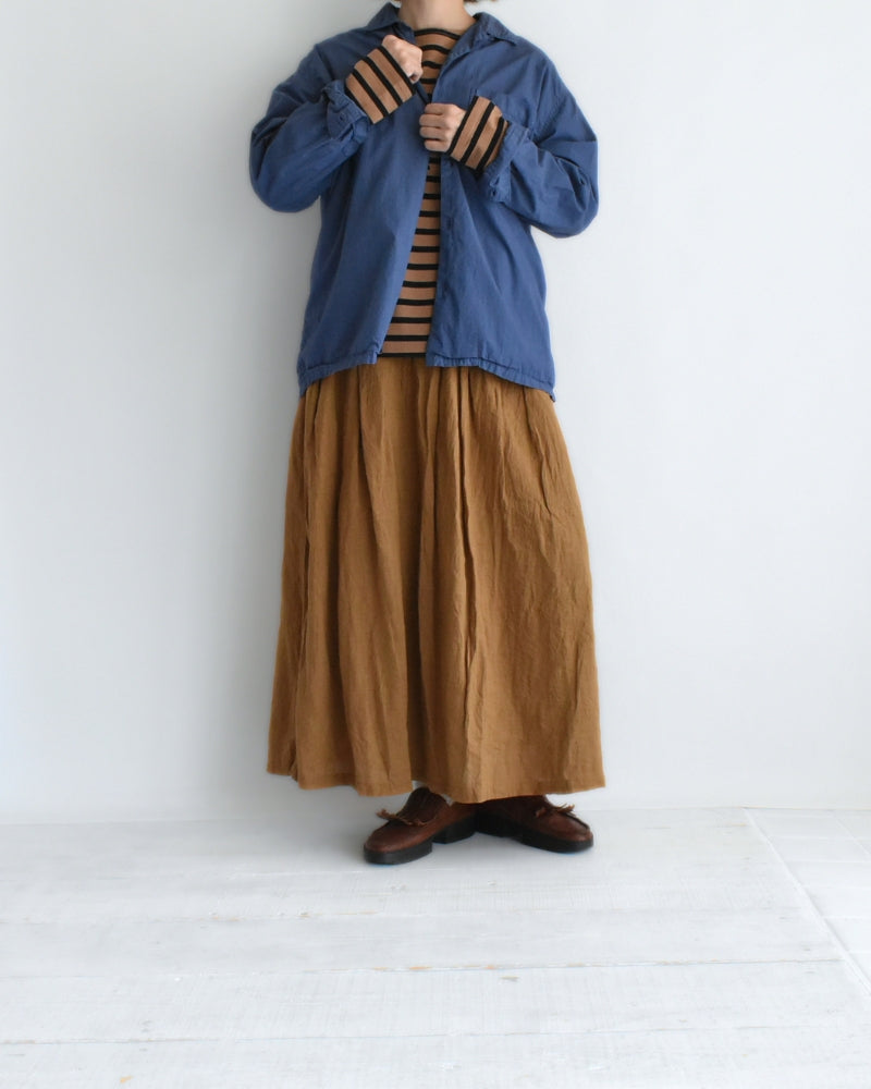 ボーダー プルオーバー Mocha/Black