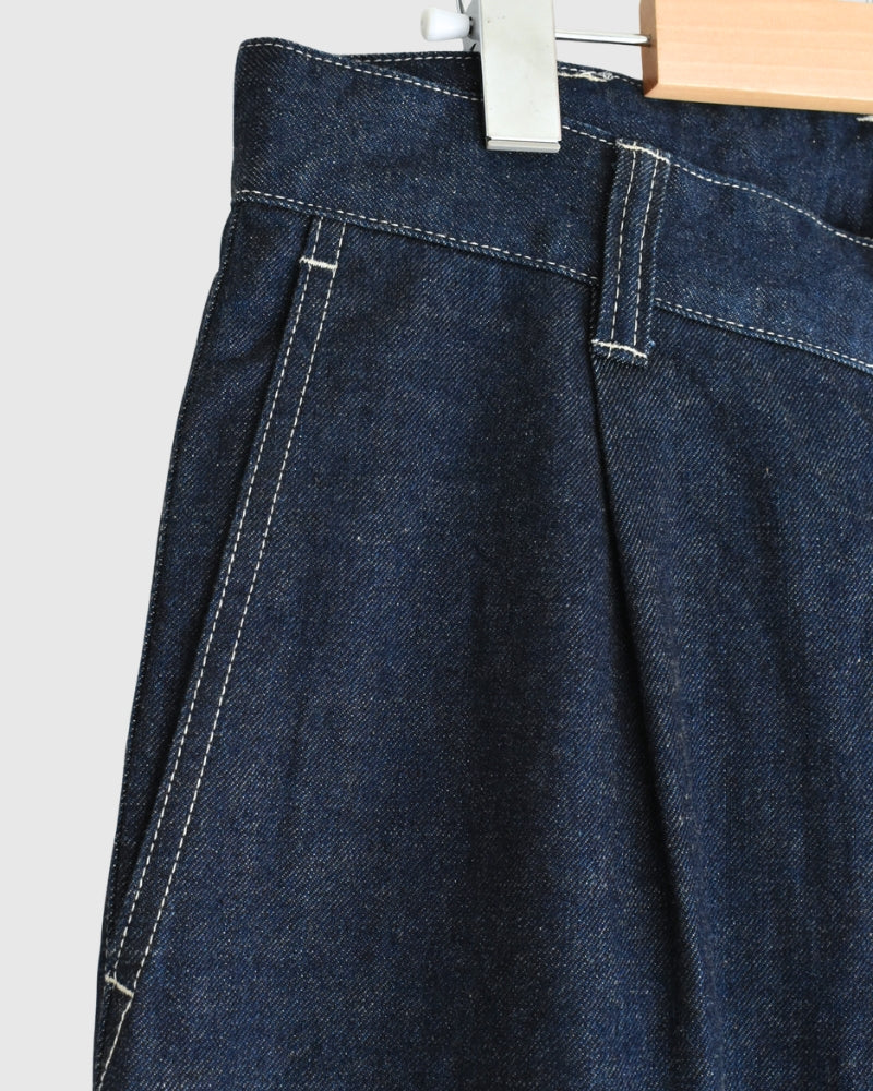 デニムタックパンツ OneWash