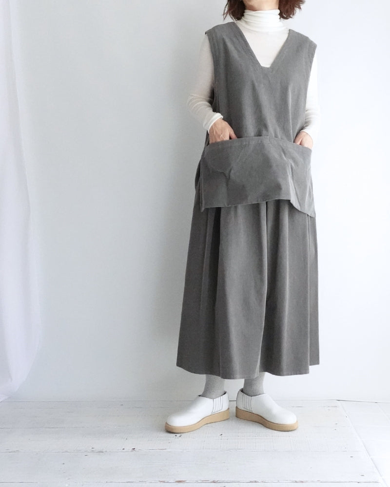 D/d | イージータックスカート（コーデュロイ） Gray