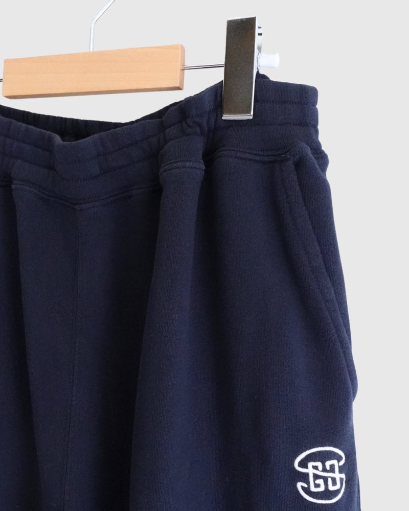 ウラケ GRVYCLRS アップリケ ロングパンツ (MENS) Navy