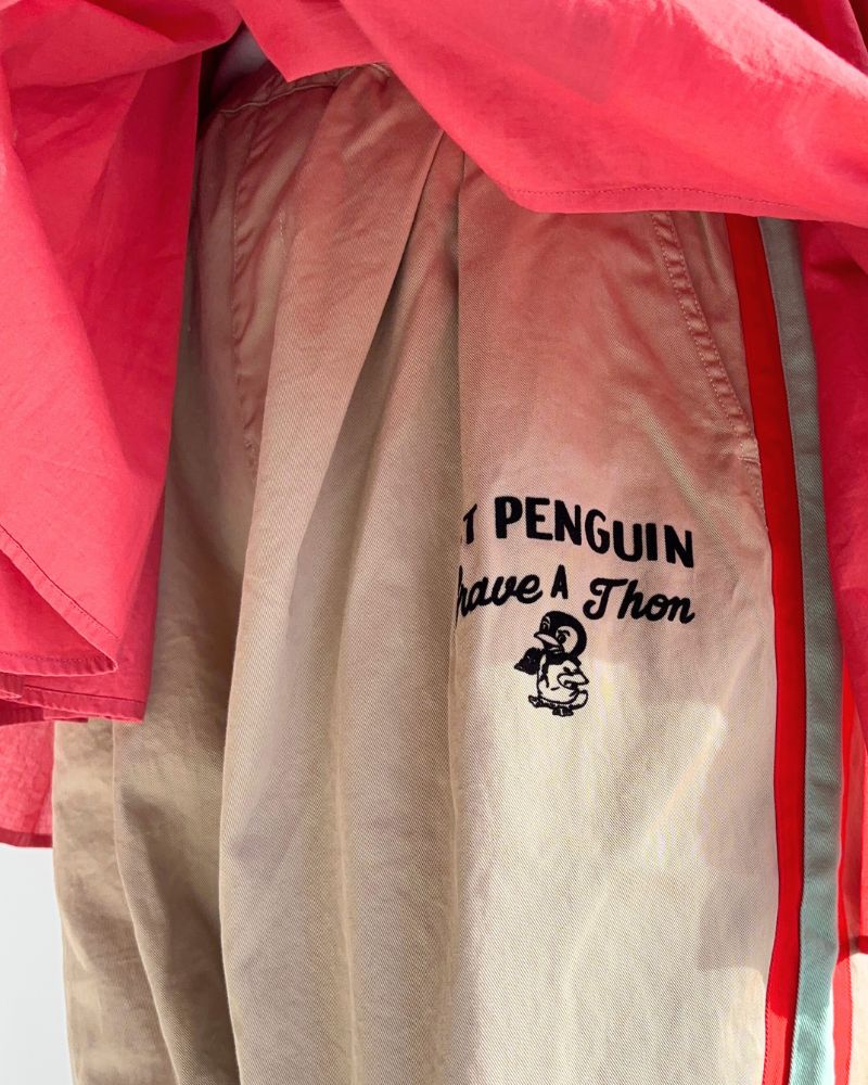 コンパクトチノ PENNIE リメイクベースボールパンツ OffWhite