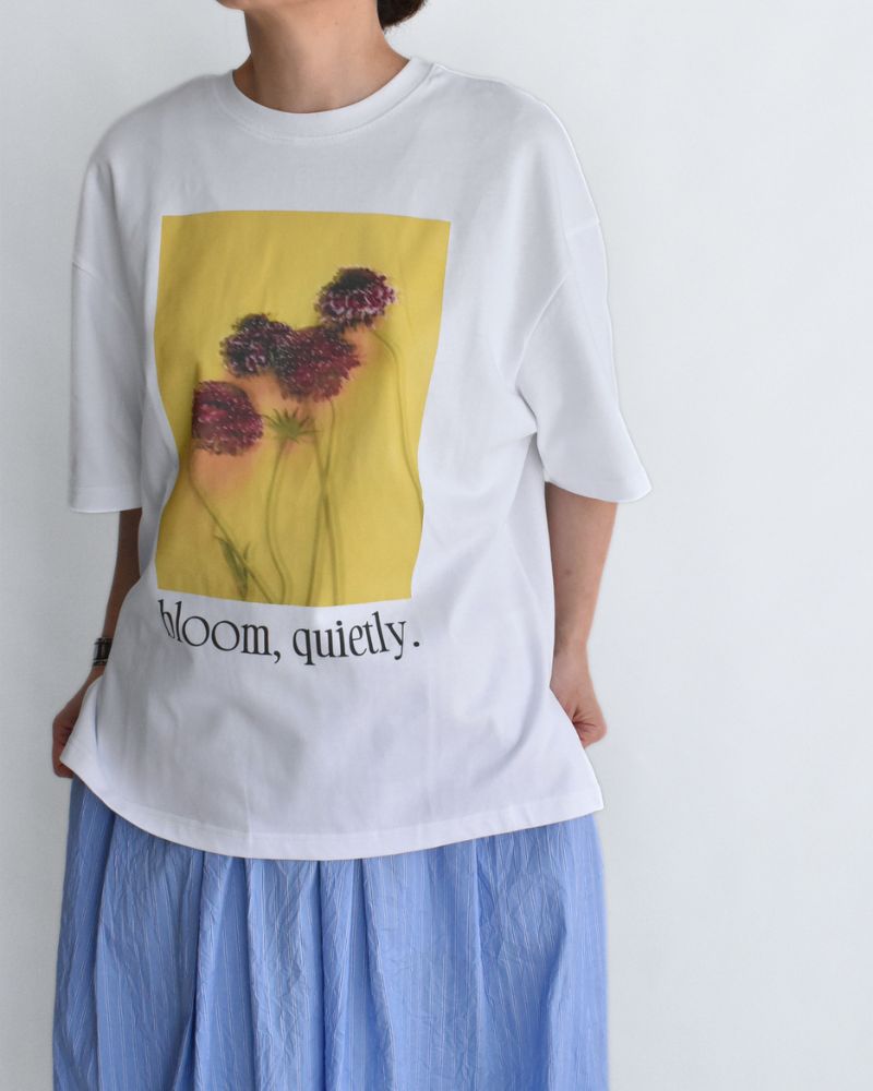 2Way プリントTシャツ OffWhite