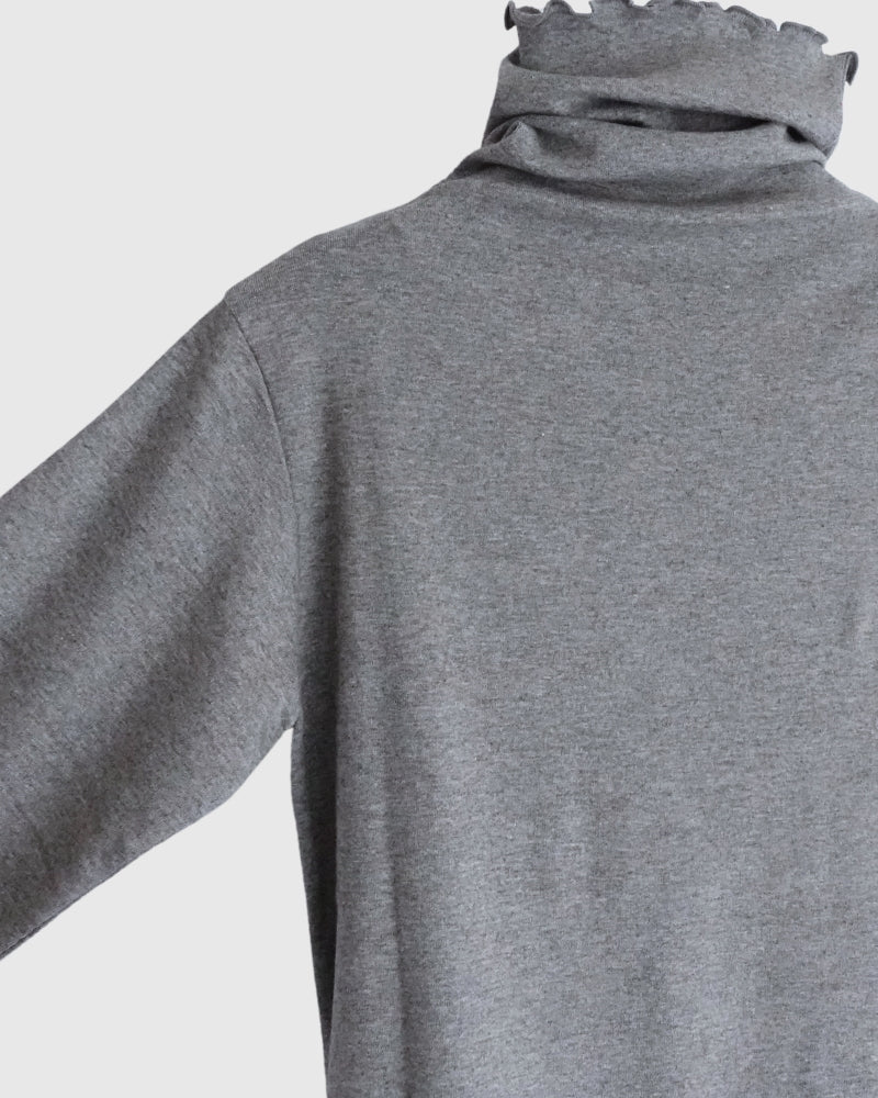 ヤク タートルネックプルオーバー Gray