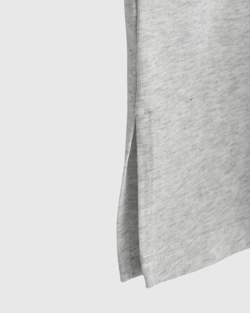2Way プリントTシャツ AshGray