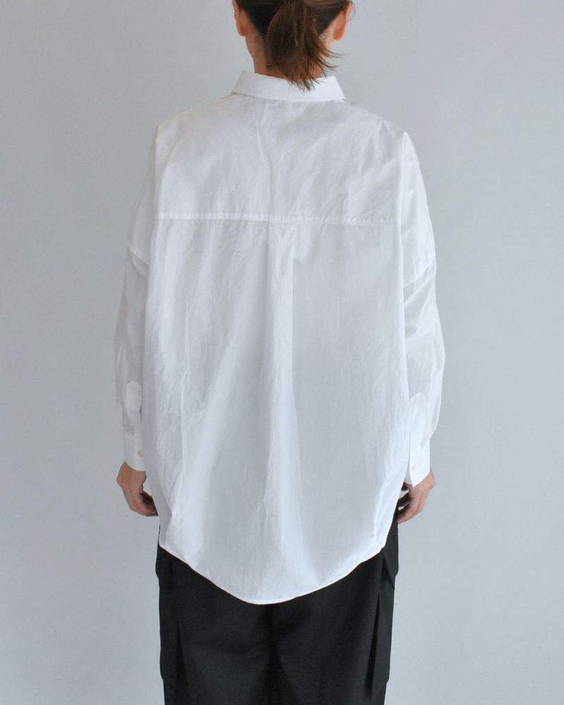 タックコクーンシャツ White