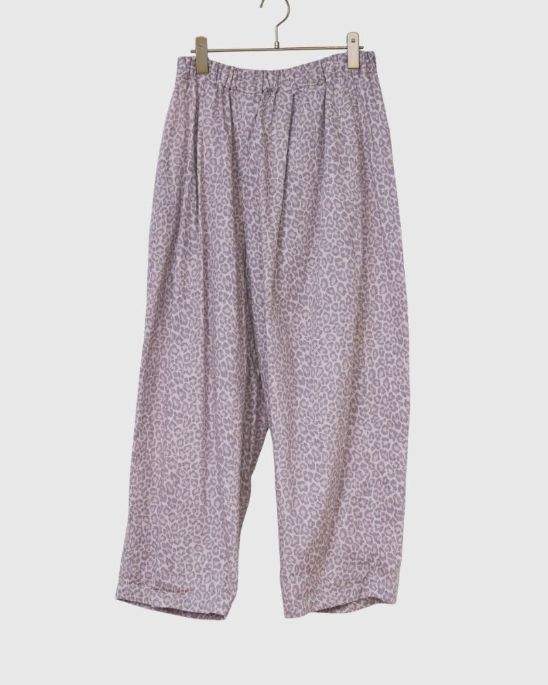 【予約】S/S LA443 LEOPARD KUNG FU PANTS（1月末 – 2月初旬）