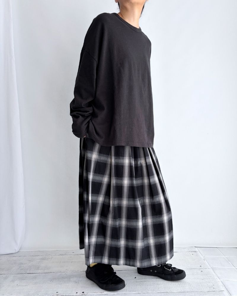 ジャージー ルーズプルオーバー