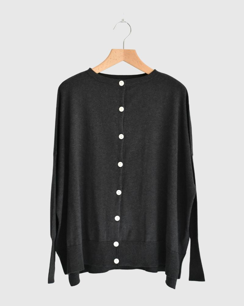 5COL 2WAY カーディガン CharcoalGray