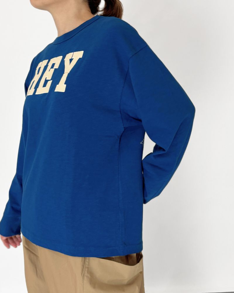 HEY ロングスリーブTシャツ Navy
