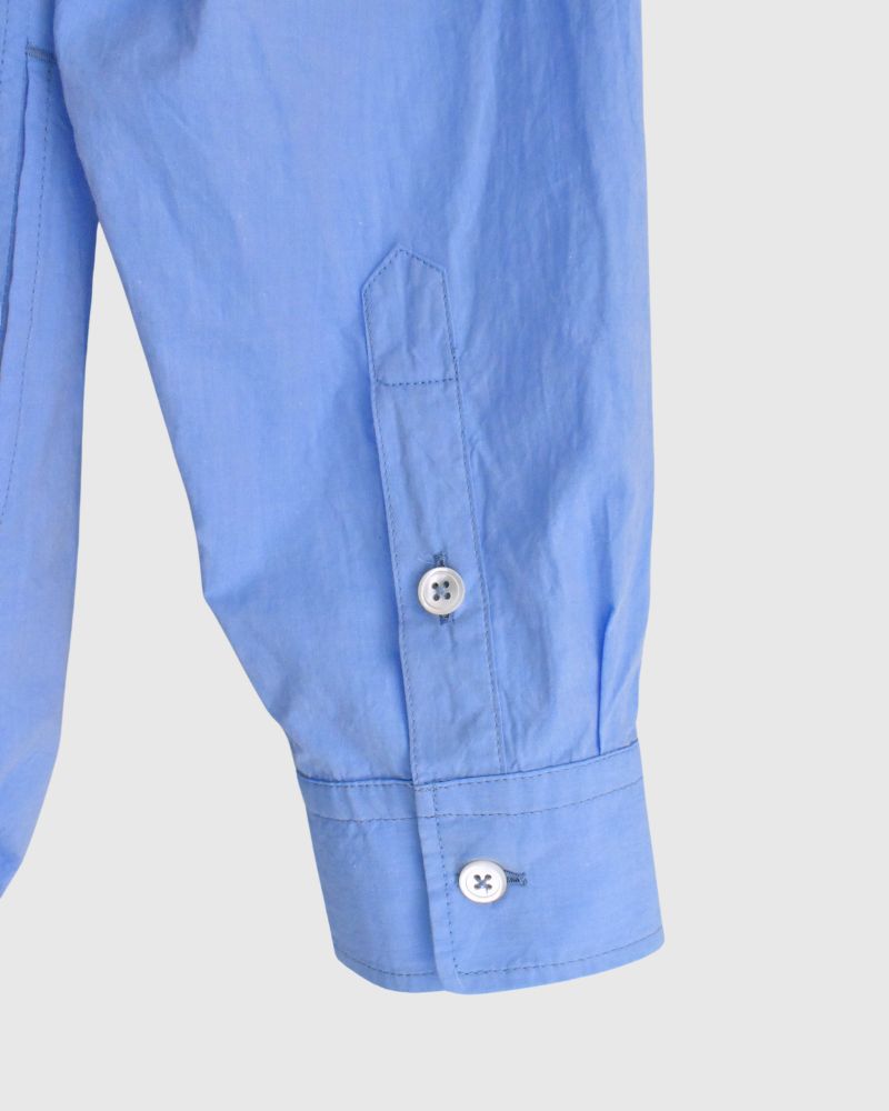 ドロストシャツ Sax